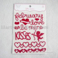 Valentine's Day Glitter Sticker